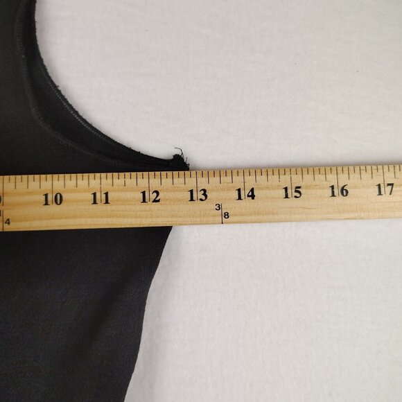 Zara Black Open Back Maxi Racerback Tank Dress Womens Small - Picture 10 of 10